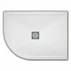 TrayMate Offset Quadrant TM25 Symmetry Shower Tray - 1100 X 800mm - Left Hand