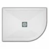 TrayMate Offset Quadrant TM25 Symmetry Shower Tray - 1100 X 800mm - Right Hand