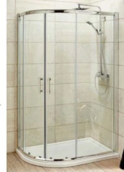 Pacific Offset Quadrant Shower Enclosure - 900 X 760mm - Nuie -Lumibath Shop ultra pacific offset quadrant rubberduck