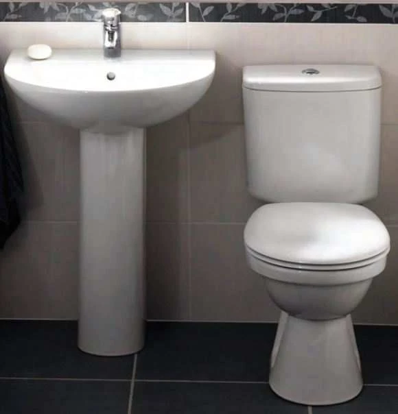 Vitra Milton Sommer L Shaped Shower Bath Bathroom Suite 6 Vitra Milton Sommer L Shaped Shower Bath Bathroom Suite - Image 6