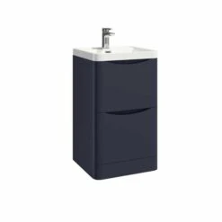 Bella 500 Floor Cabinet In Indigo - Scudo