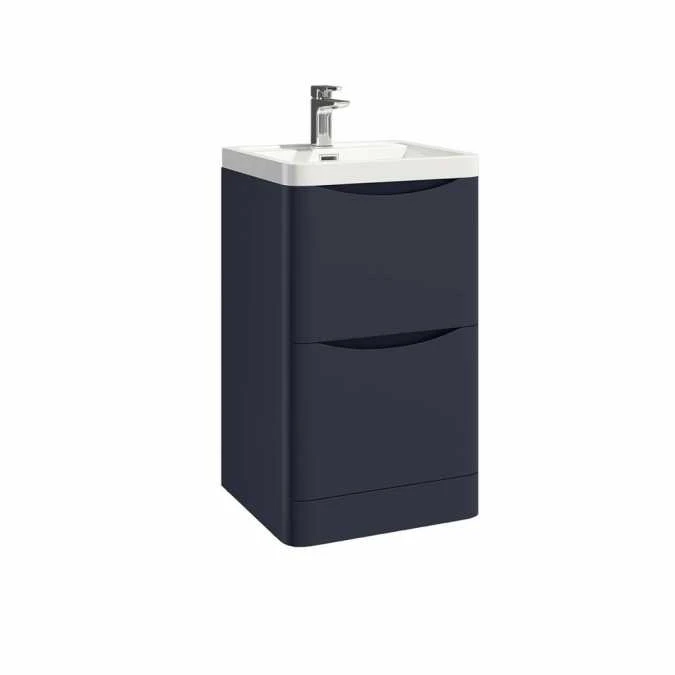 Bella 500 Floor Cabinet In Indigo - Scudo 1 Bella 500 Floor Cabinet In Indigo - Scudo