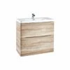 Bella 900 Floor Cabinet In Driftwood - Scudo