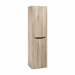 Bella Tall Boy Cabinet In Driftwood - Scudo