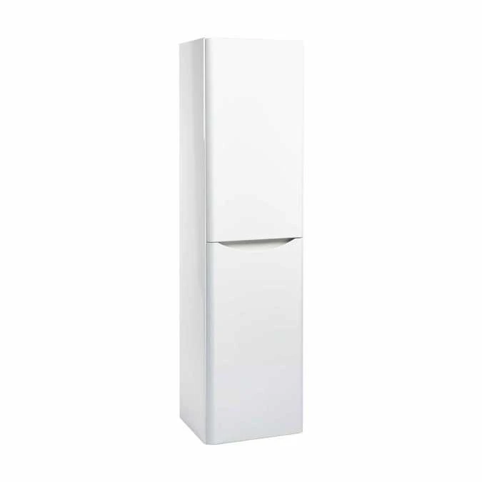 Bella Tall Boy Cabinet In White - Scudo 1 Bella Tall Boy Cabinet In White - Scudo