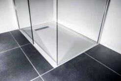 TrayMate TM25 Linear Rectangular Shower Tray - 1400 X 760mm -Lumibath Shop walk in shower tray linear 1 10