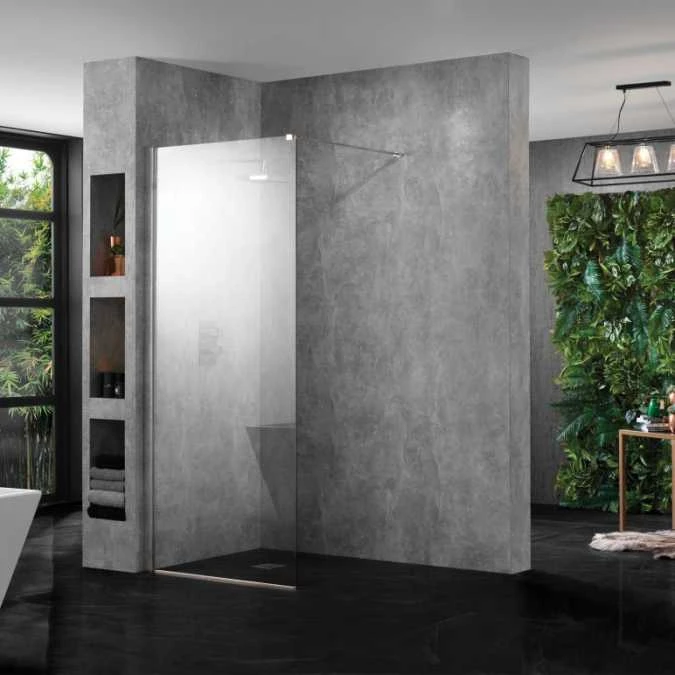 Aquadart 1000mm Wetroom 10 Shower Screen 1 Aquadart 1000mm Wetroom 10 Shower Screen