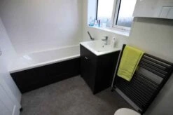 Neptune 250 White Gloss - PVC Plastic Wall & Ceiling Cladding - 2.6m - 4 Pack -Lumibath Shop white gloss on walls2