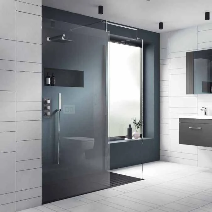 700mm Walk In Shower Screen - Nuie 1 700mm Walk In Shower Screen - Nuie