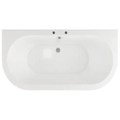 York Traditional 1700mm Back To Wall Freestanding Bath -Lumibath Shop york 3