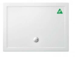 Zamori Anti-Slip Rectangular Shower Tray - 1200 X 900 - Central Waste - Z1176A