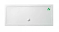 Zamori Anti-Slip Rectangular Shower Tray - 1700 X 760 - Central Waste - Z1184A