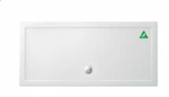 Zamori Anti-Slip Rectangular Shower Tray - 1700 X 800 - Central Waste - Z1185A