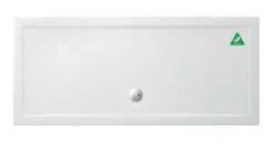 Zamori Anti-Slip Rectangular Shower Tray - 1800 X 800 - Central Waste - Z1343A
