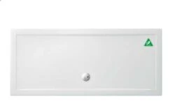 Zamori Anti-Slip Rectangular Shower Tray - 1800 X 900 - Central Waste - Z1245A