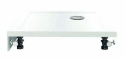 Zamori Rectangle Shower Tray 1500 X 800mm - Centre Waste - Z1181 -Lumibath Shop zamori easy plumb leg set 19
